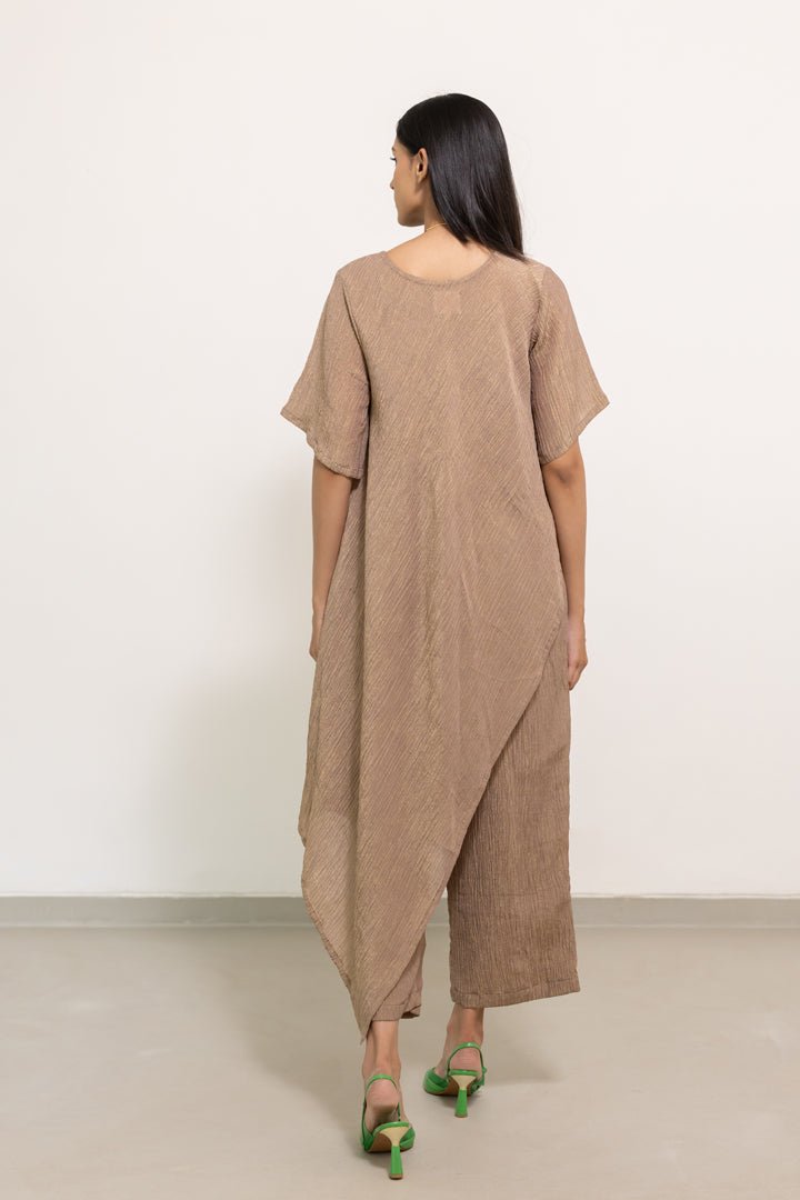 Kasturi Asymetric Co - ord Set - CiceroniKurta Set, Everyday WearSilai Studio