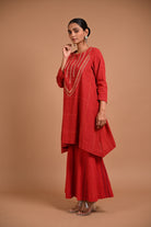 Kathan Tunic - CiceroniKurta, Festive WearRang by Rajvi