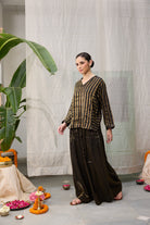 Kaveri Trouser - Black and Gold - CiceroniPantsRAAS Life