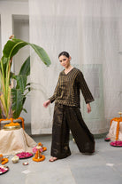 Kaveri Trouser - Black and Gold - CiceroniPantsRAAS Life