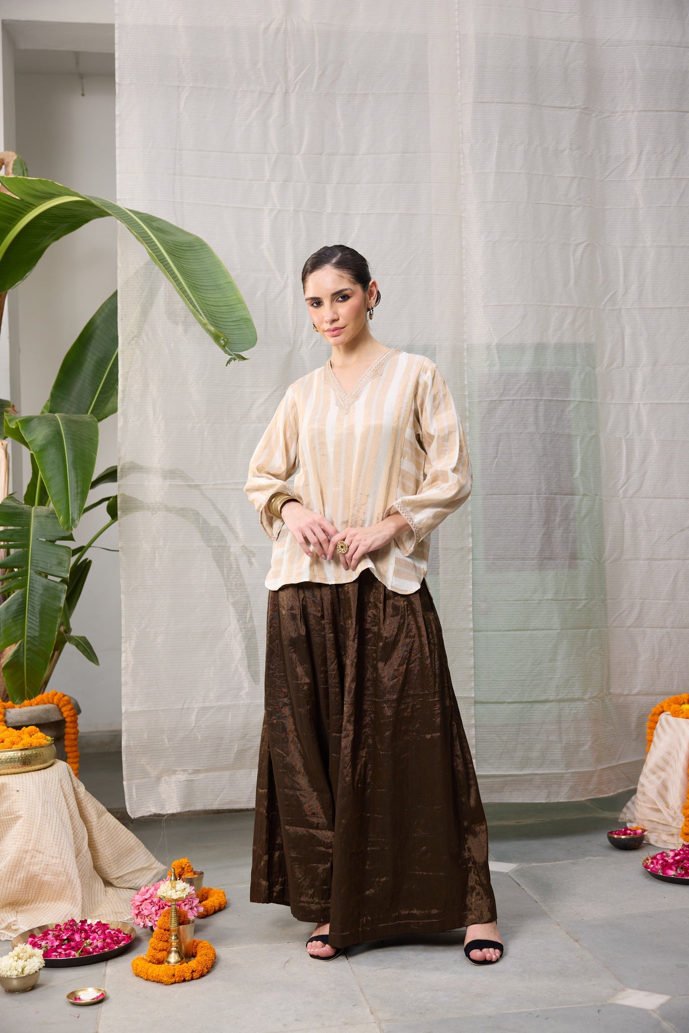 Kaveri Wide Legged Pants - CiceroniPantsRAAS Life