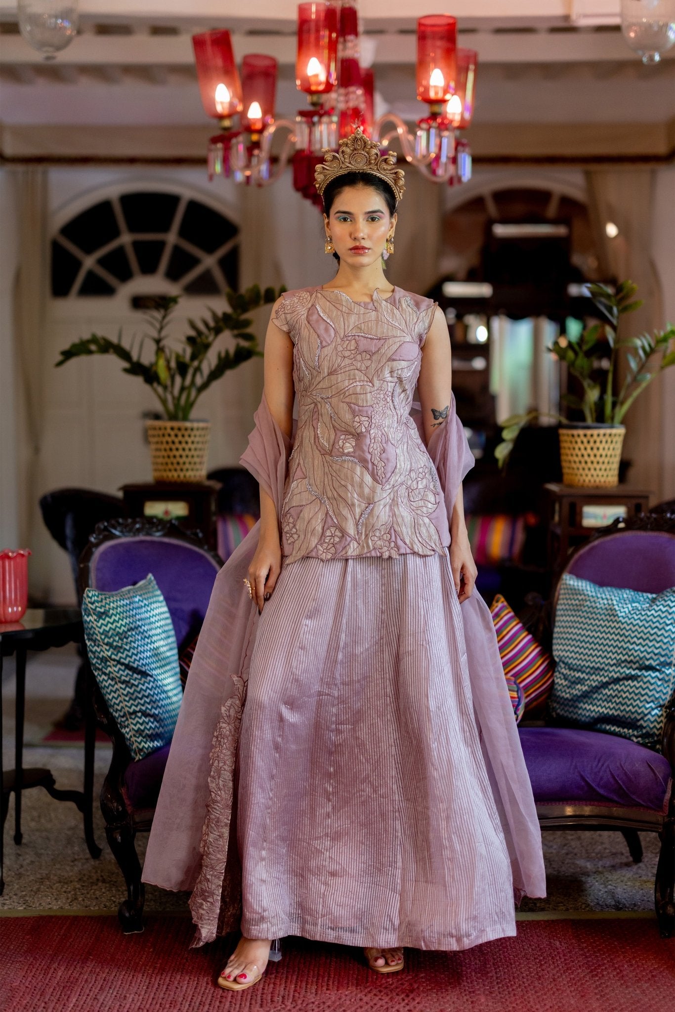 Kavya Set - CiceroniLehenga SetChambray & Co.