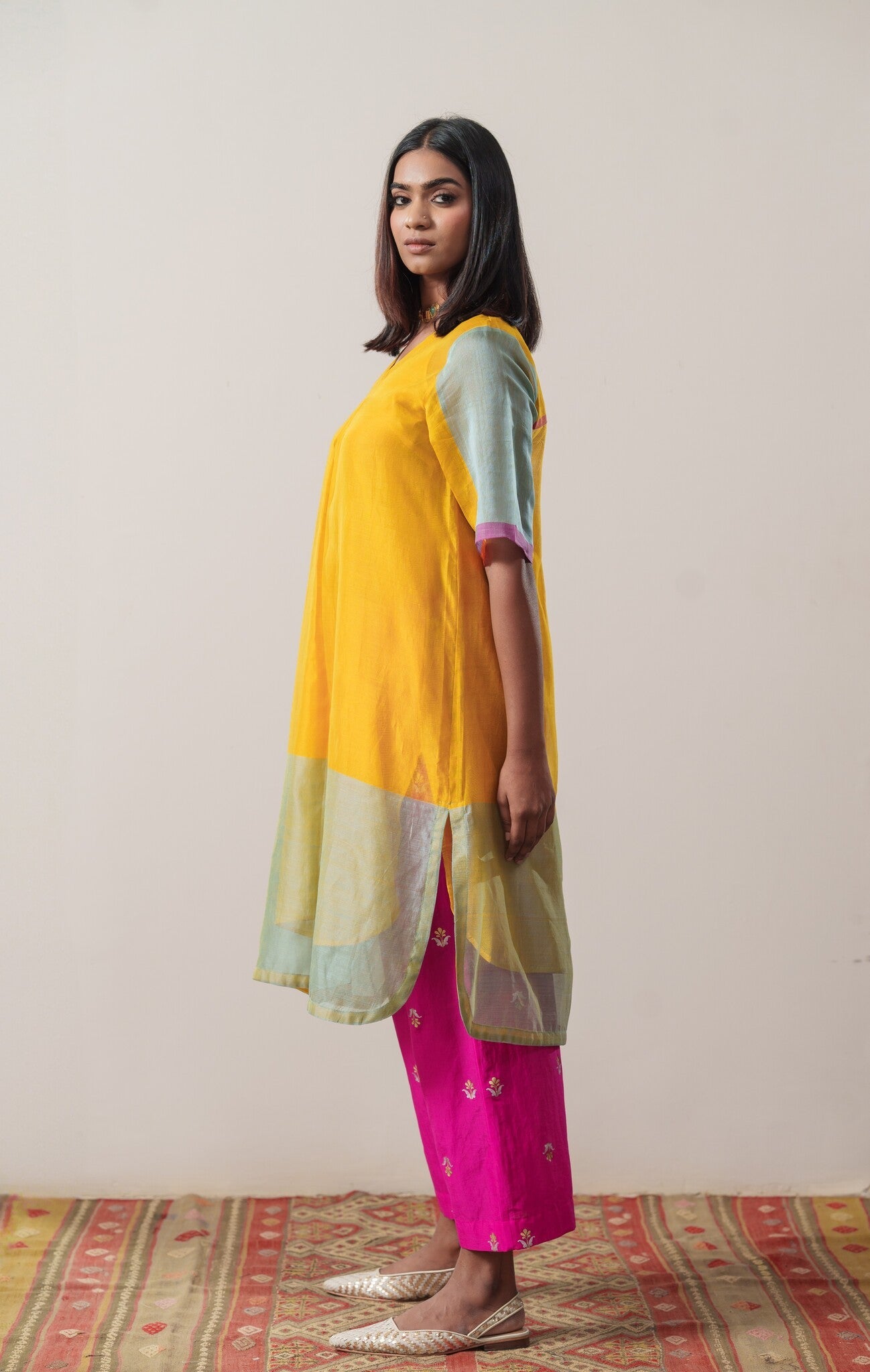Kesar Gulabi Taal Set - CiceroniKurta SetsRaga & Co.