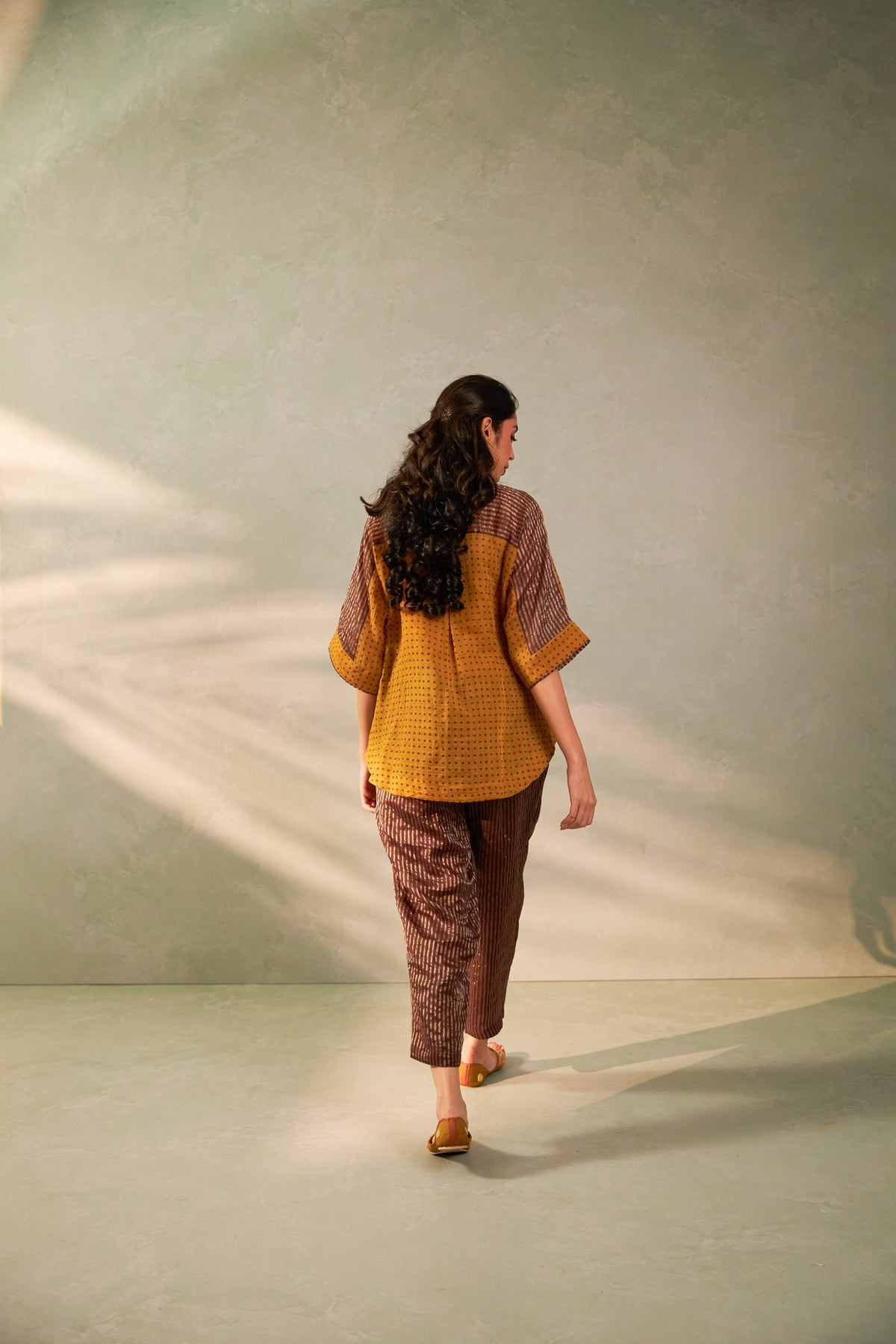 Kesar Noor Embroidered Co-ord Set- Set of 2 - CiceroniCo-ord SetPants and Pajamas