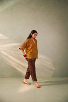 Kesar Noor Embroidered Co-ord Set- Set of 2 - CiceroniCo-ord SetPants and Pajamas