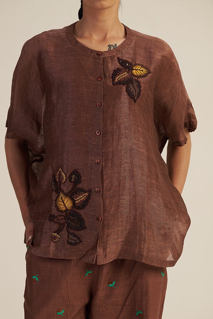 Keya Set - Brown - CiceroniCo-ord SetGaach