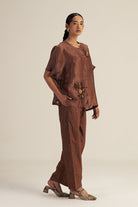 Keya Set - Brown - CiceroniCo-ord SetGaach
