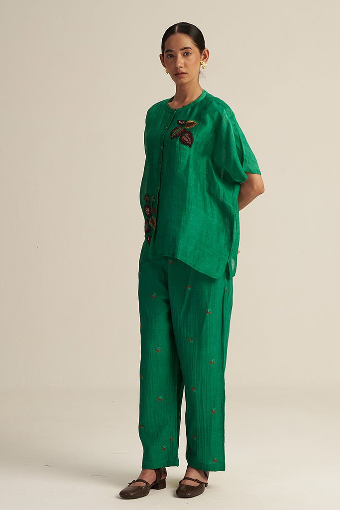 Keya Set - Sage Green - CiceroniCo-ord SetGaach