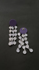 Khonsu - Purple and Lavender - CiceroniEarringsColoured Ears