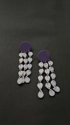 Khonsu - Purple and Lavender - CiceroniEarringsColoured Ears