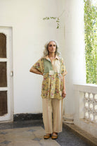 Kiiro Top - Yellow and Green - CiceroniTopsKhyati Rughani