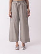 Kiku-Grey Pyjama - CiceroniPantsShades of India
