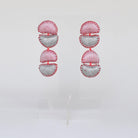 Kimaya Short earrings - Pink - CiceroniEarringPaulami