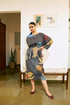 Kimono Dress in Madhu Linen Cotton - CiceroniDressesNikyta's Workroom