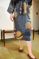 Kimono Dress in Madhu Linen Cotton - CiceroniDressesNikyta's Workroom