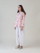 Koharu Pink Shirt - CiceroniWomen ShirtsShades of India