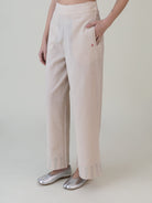 Komorebi Beige Pants - CiceroniWomen PantsShades of India