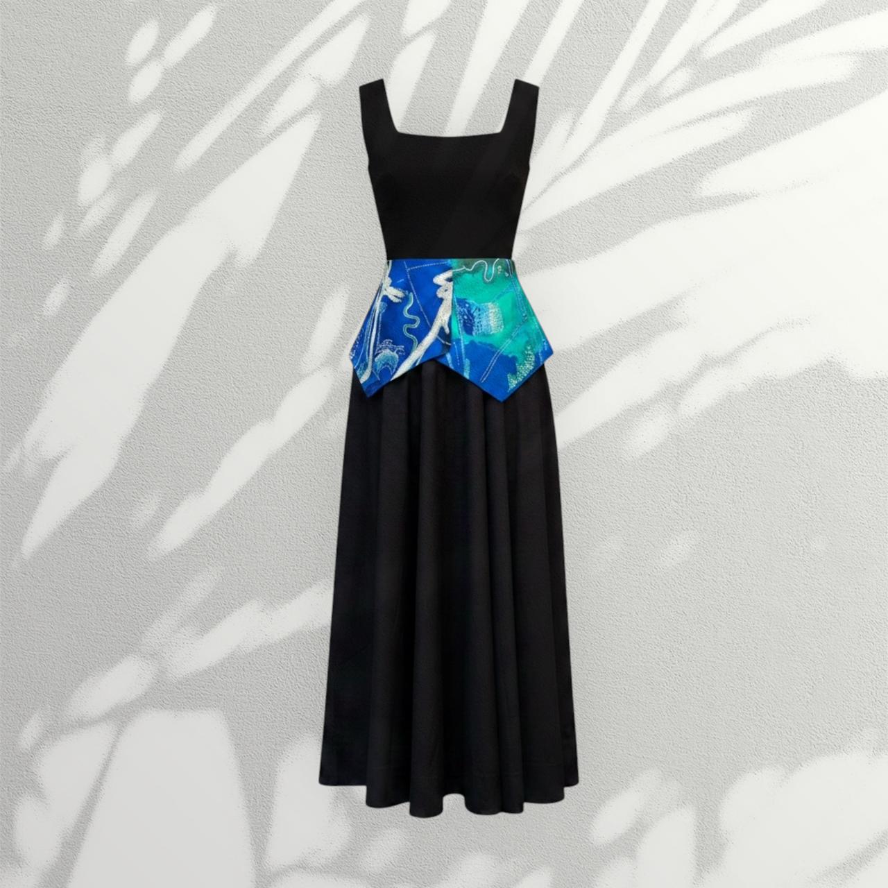 Komorebi Corset Belt with Dress - CiceroniDressArtbeats by Keerthana