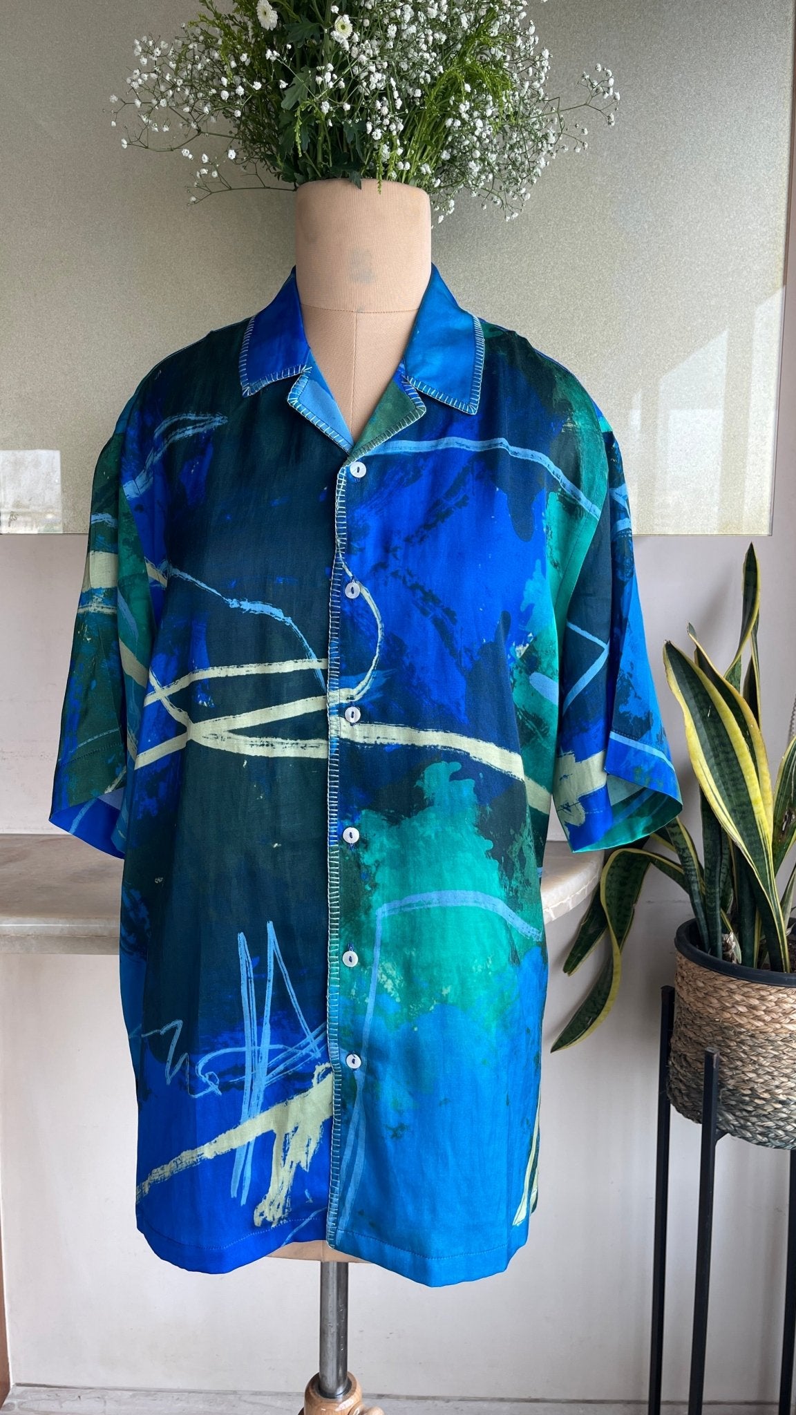 Komorebi Men's Art Shirt - CiceroniMen ShirtsArtbeats by Keerthana