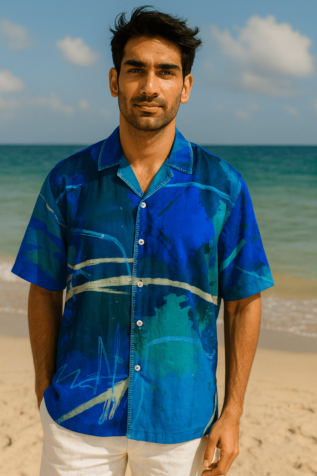 Komorebi Men's Art Shirt - CiceroniMen ShirtsArtbeats by Keerthana