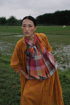 Kopou Set - Multi Check Mustard - CiceroniSkirt SetGaach
