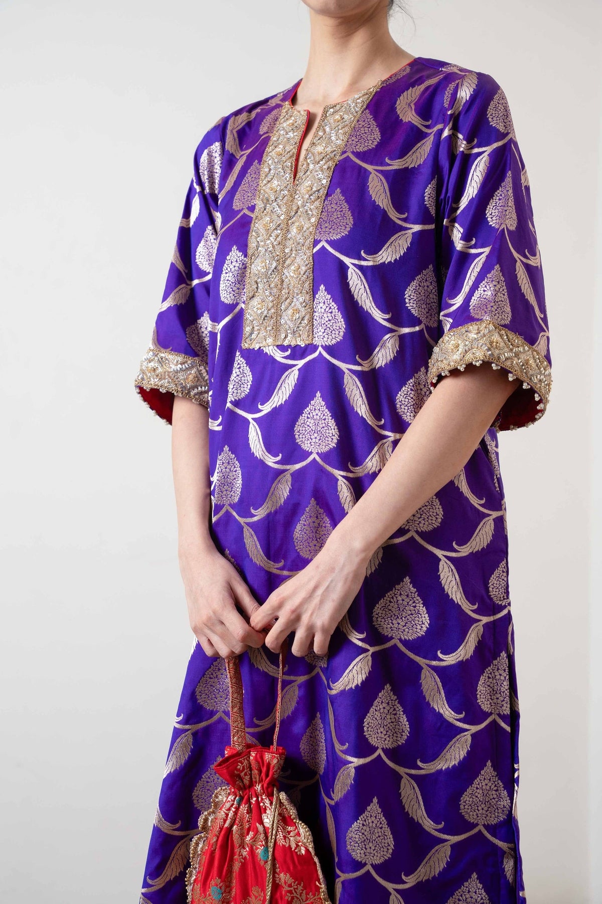 Kris Kurta Set Purple - CiceroniKurta Set, Festive WearShriya Singhi