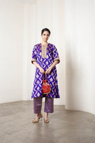 Kris Kurta Set Purple - CiceroniKurta Set, Festive WearShriya Singhi