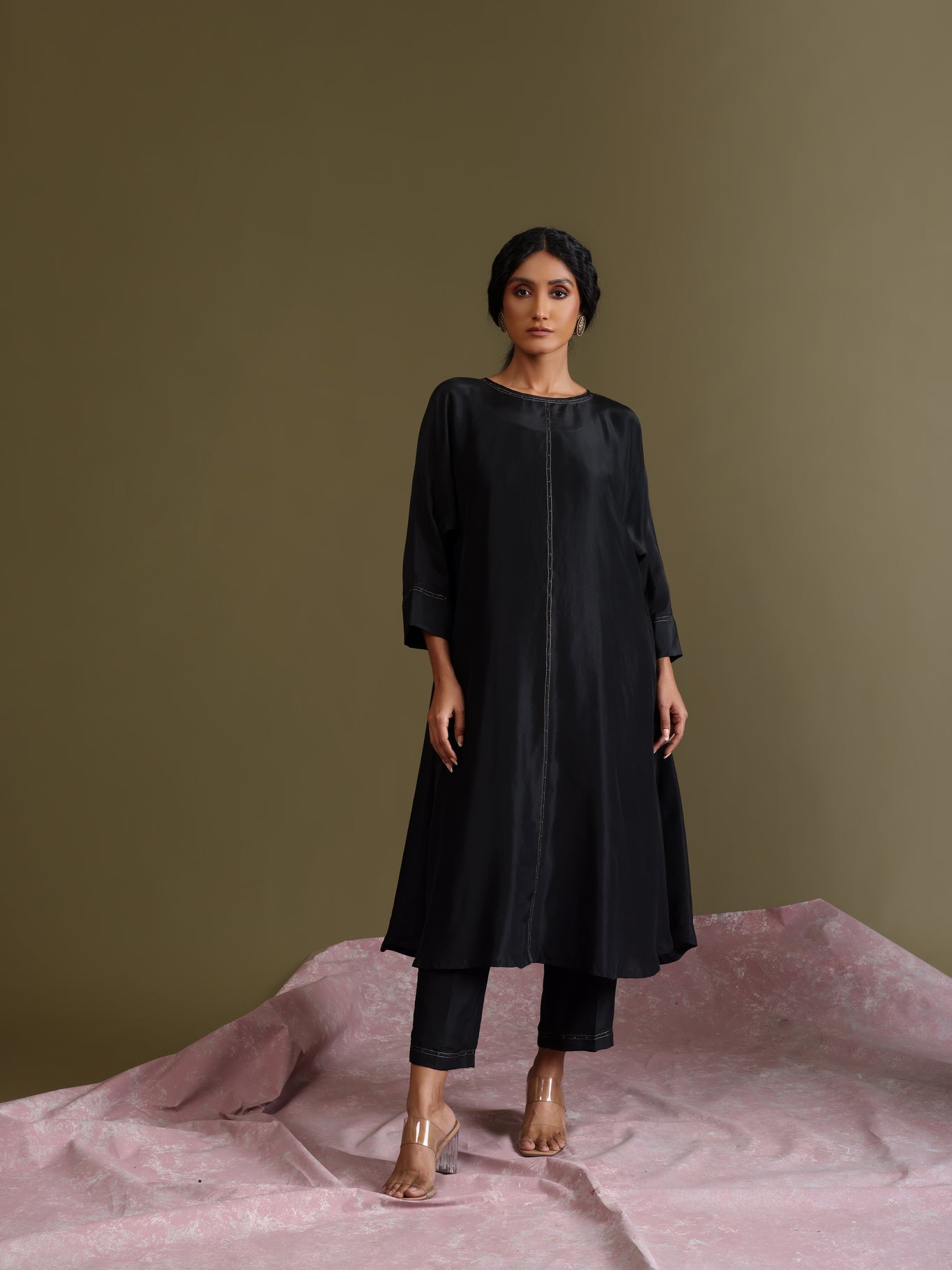 Kshiti Outfit - CiceroniKurta Set, Festive WearChokhi Chorri