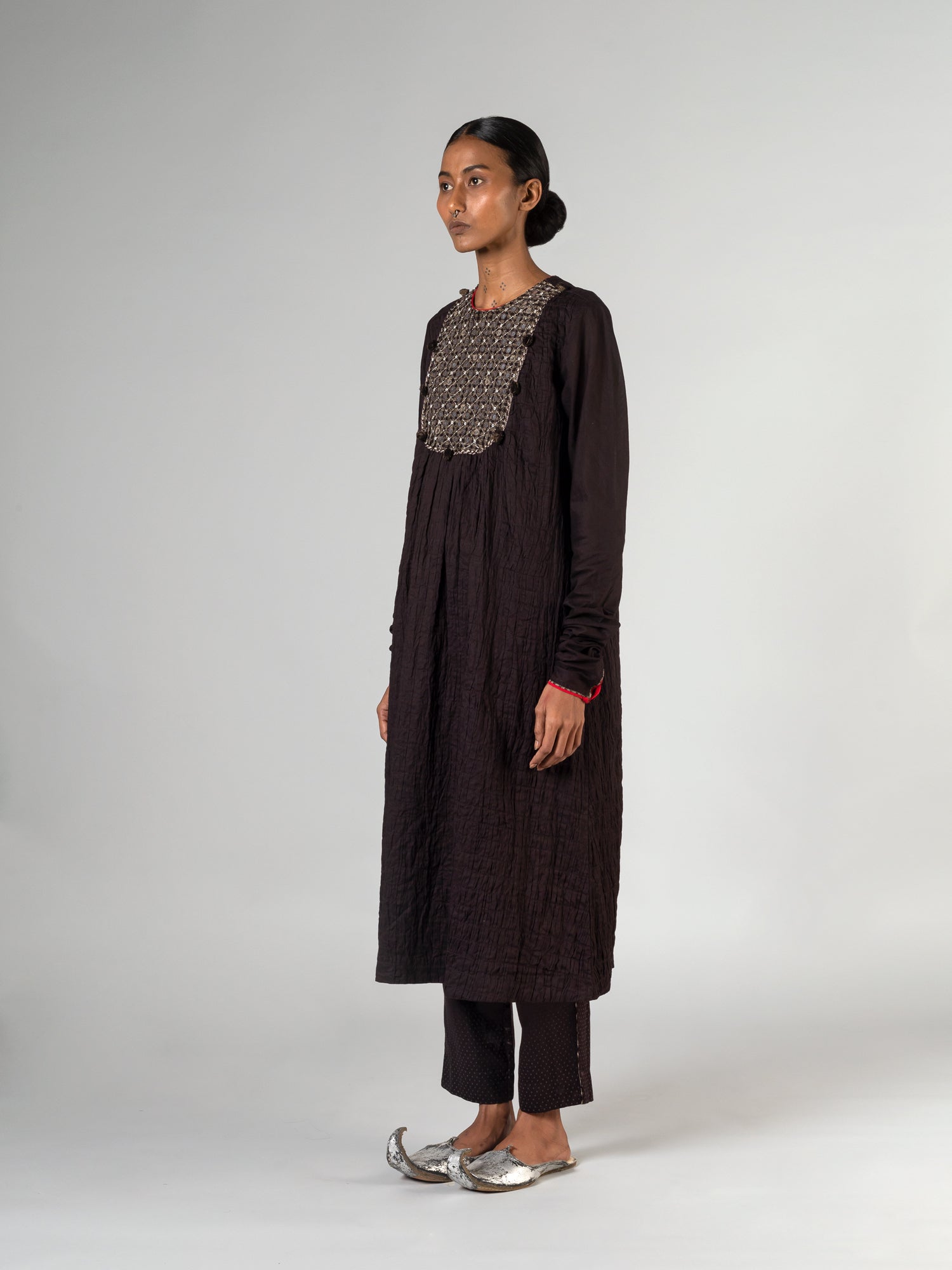 Kukana Brown Trousers - CiceroniTrousersShades of India