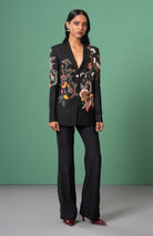 Kuro Embroidered Blazer Set - CiceroniCo - ord SetAdvait