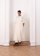 Kusama Set - Soft White - CiceroniKurta Set, Everyday WearHiranya