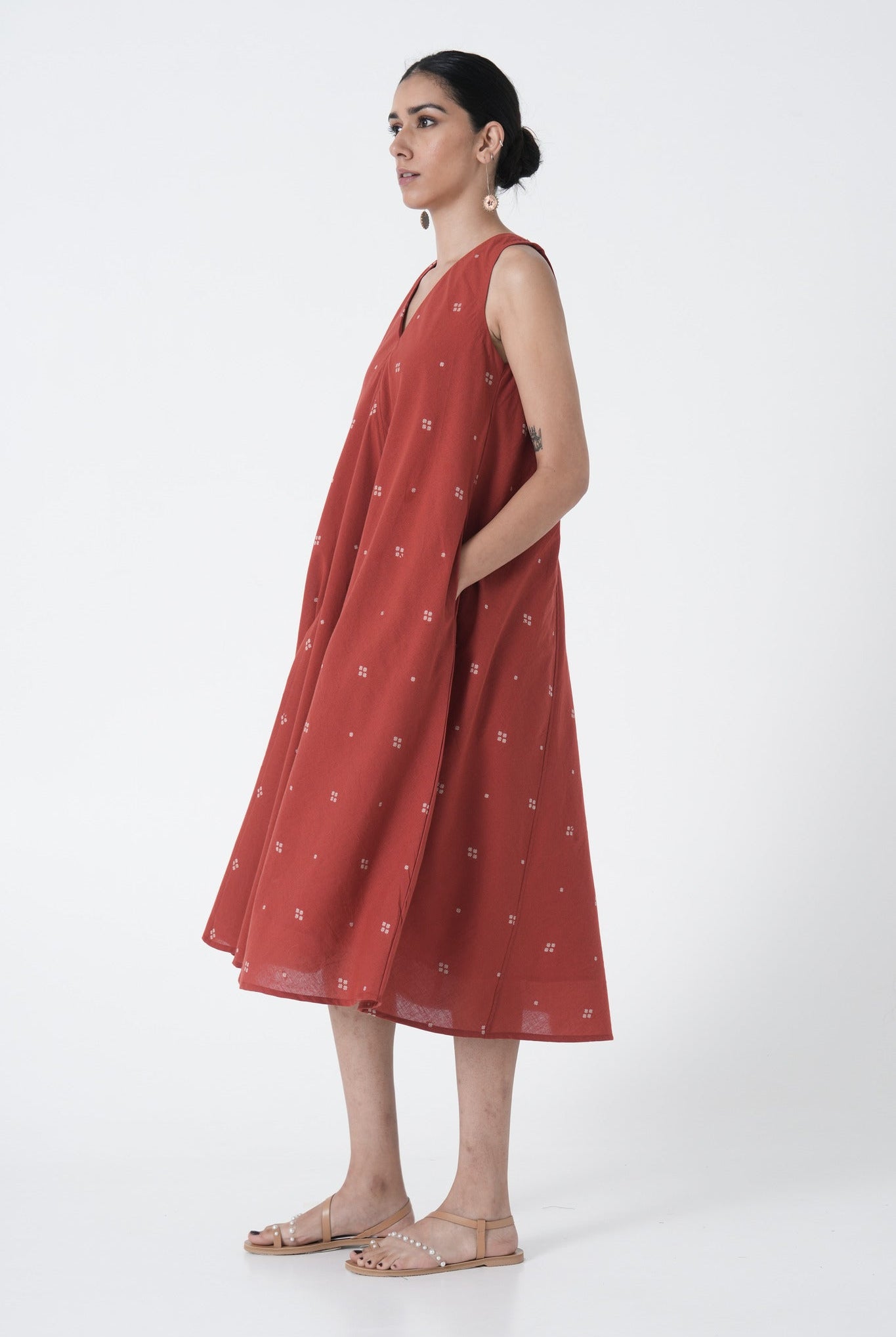 Lady dress - Red - CiceroniDressesThe Kaatn Trail