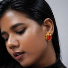 Ladybird Earring Studs Large - CiceroniEarringsNO.NA.MÈ