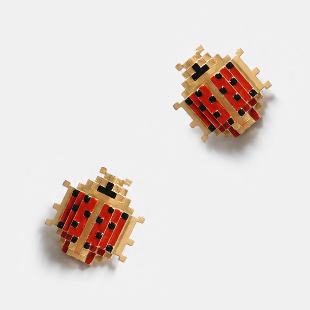 Ladybird Earring Studs Large - CiceroniEarringsNO.NA.MÈ