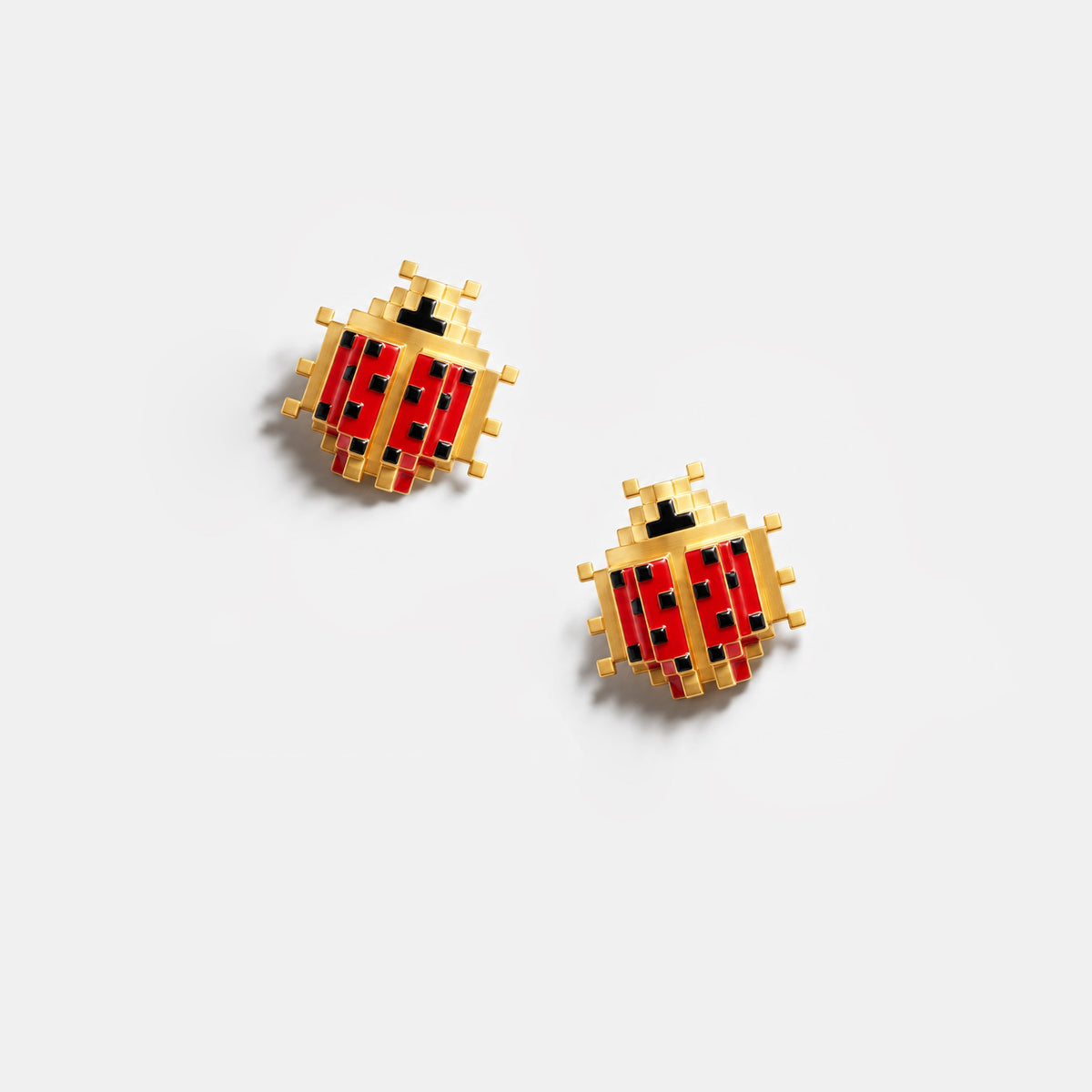 Ladybird Earring Studs Medium - CiceroniEarringsNO.NA.MÈ