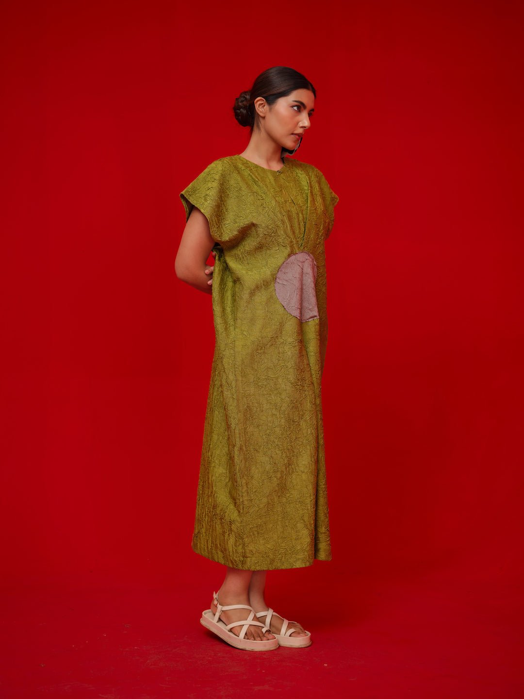 Lane Dress - Leaf Green - CiceroniDressesStoique