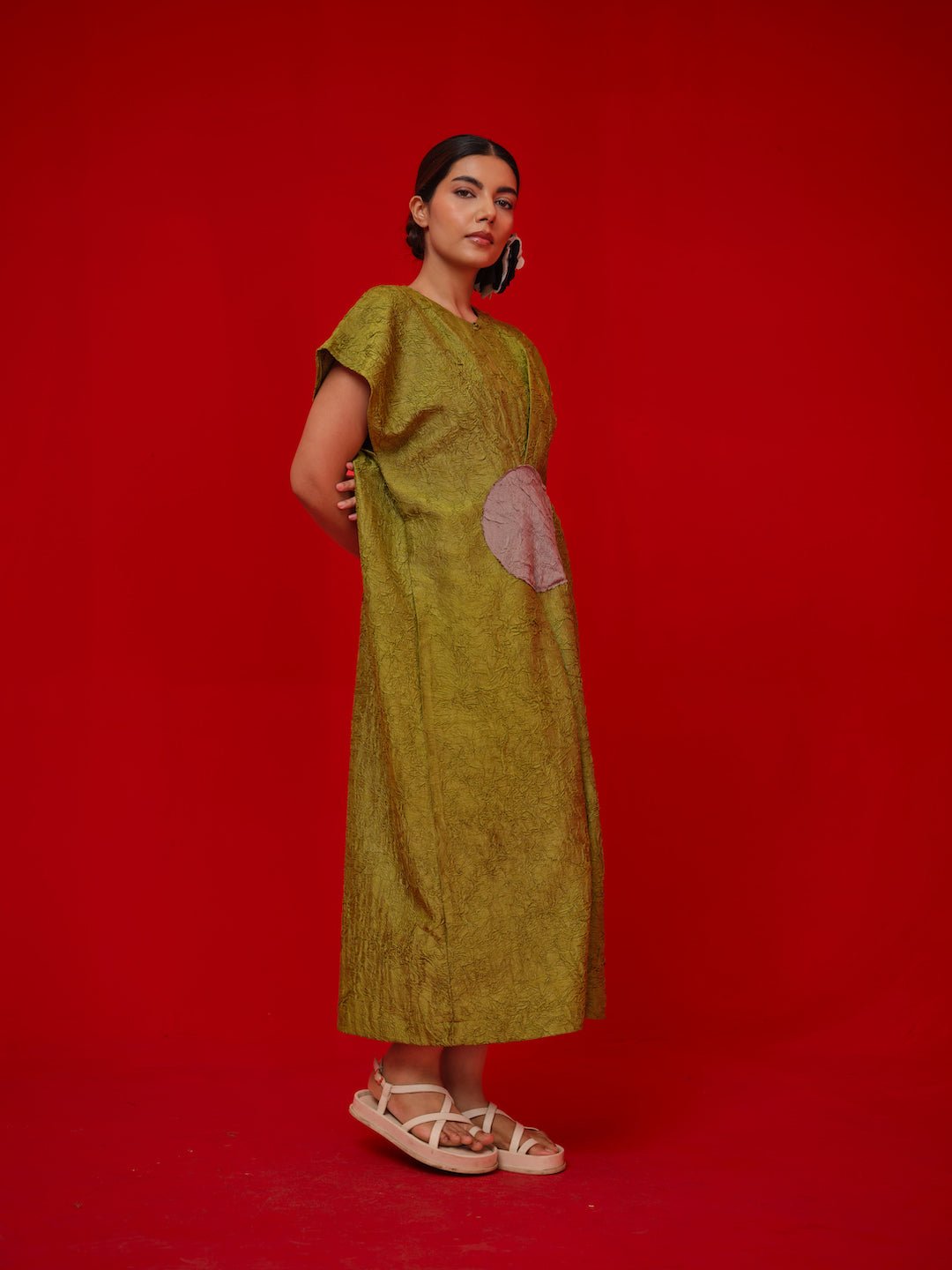 Lane Dress - Leaf Green - CiceroniDressesStoique