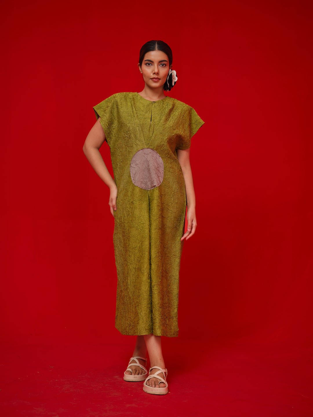 Lane Dress - Leaf Green - CiceroniDressesStoique