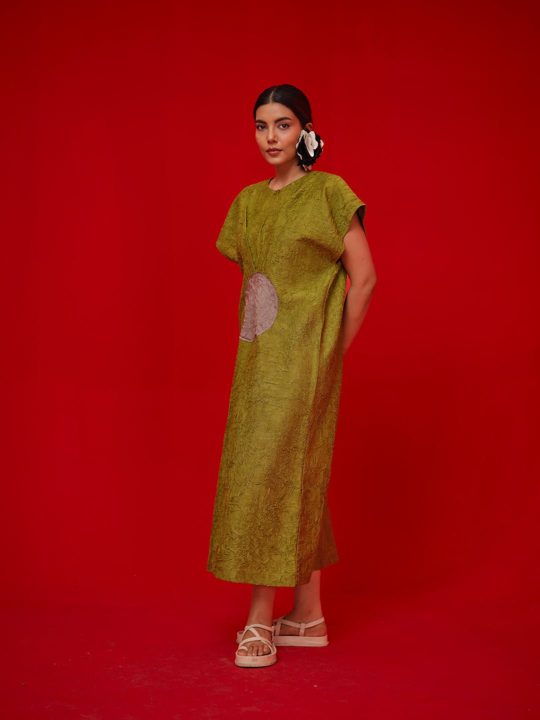 Lane Dress - Leaf Green - CiceroniDressesStoique