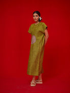 Lane Dress - Leaf Green - CiceroniDressesStoique