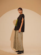 Lane Top - Black and Jade - CiceroniTopsStoique