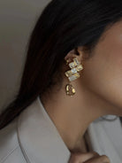Lattice Drop Earrings - CiceroniEarringsNoupelle