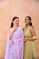 Lavender Grace Kurta Set - CiceroniKurta Set, Everyday WearTaro