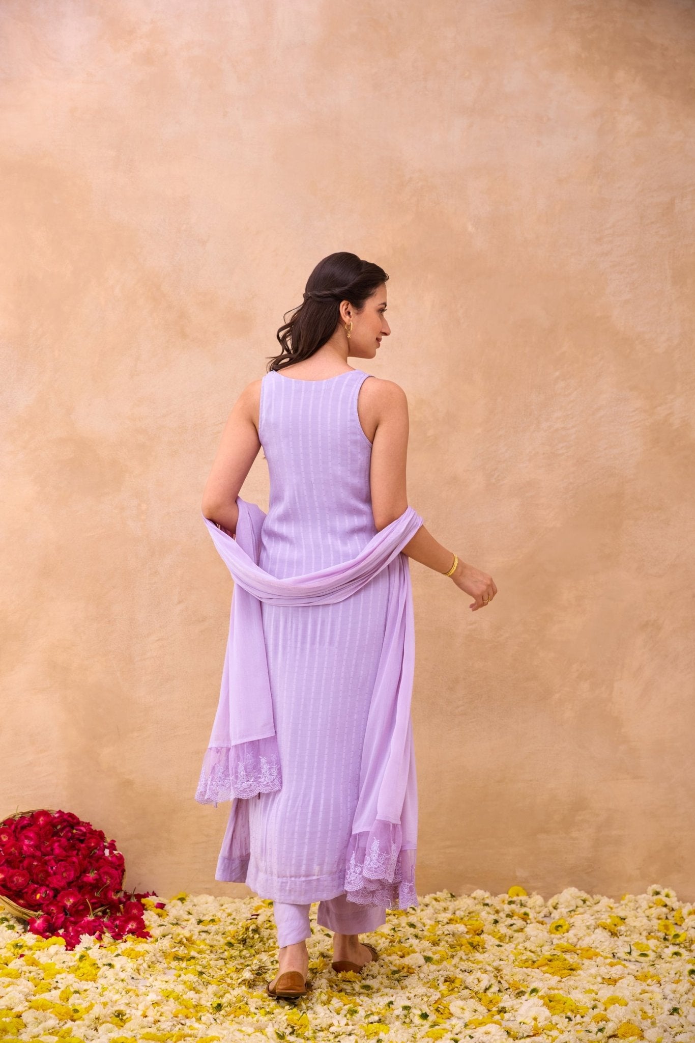Lavender Grace Kurta Set - CiceroniKurta Set, Everyday WearTaro