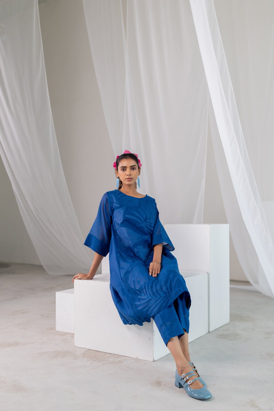 Leaves in the Ocean Kurta - CiceroniKurta, Everyday WearSilai Studio