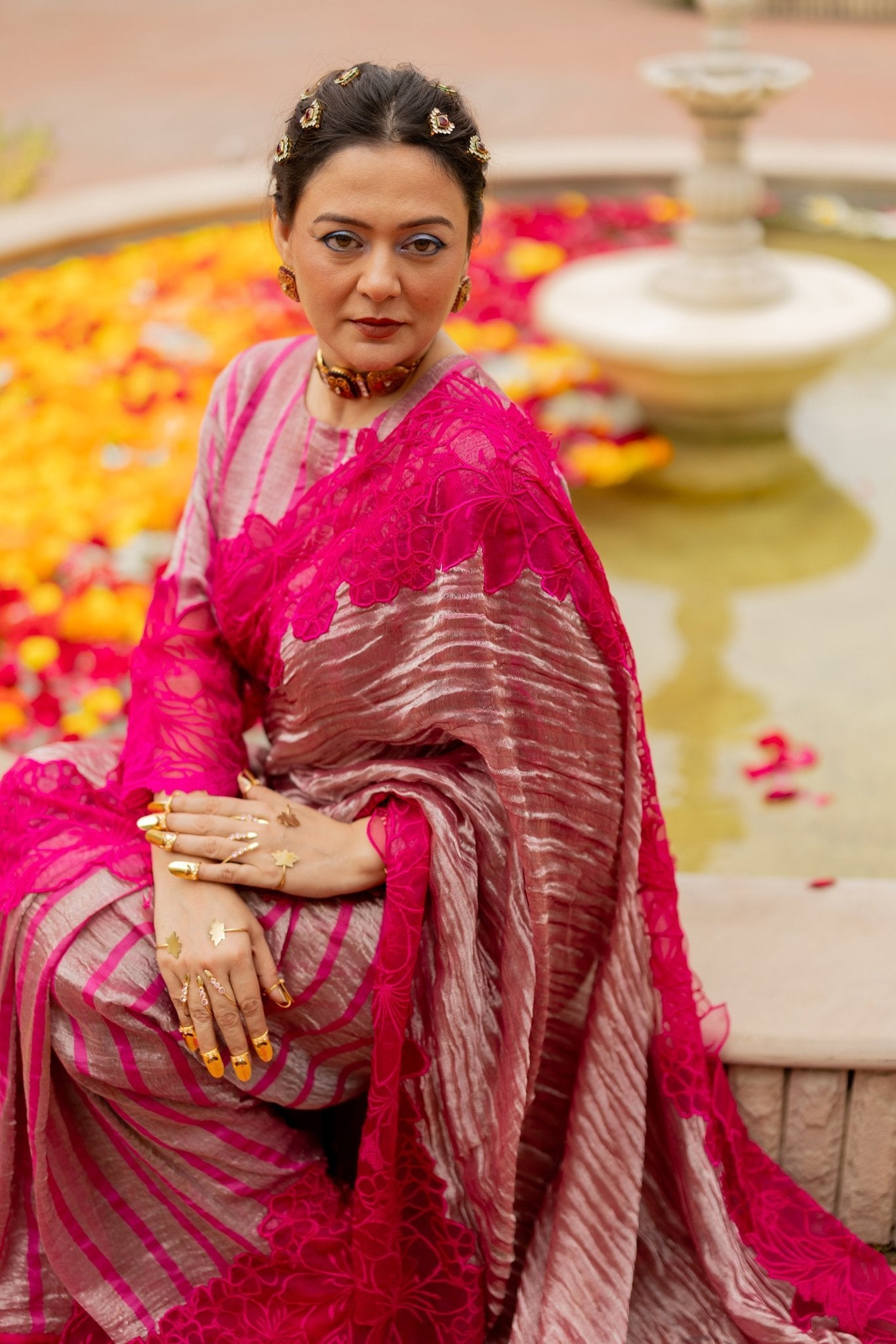 Leela Set - CiceroniSareeChambray & Co.