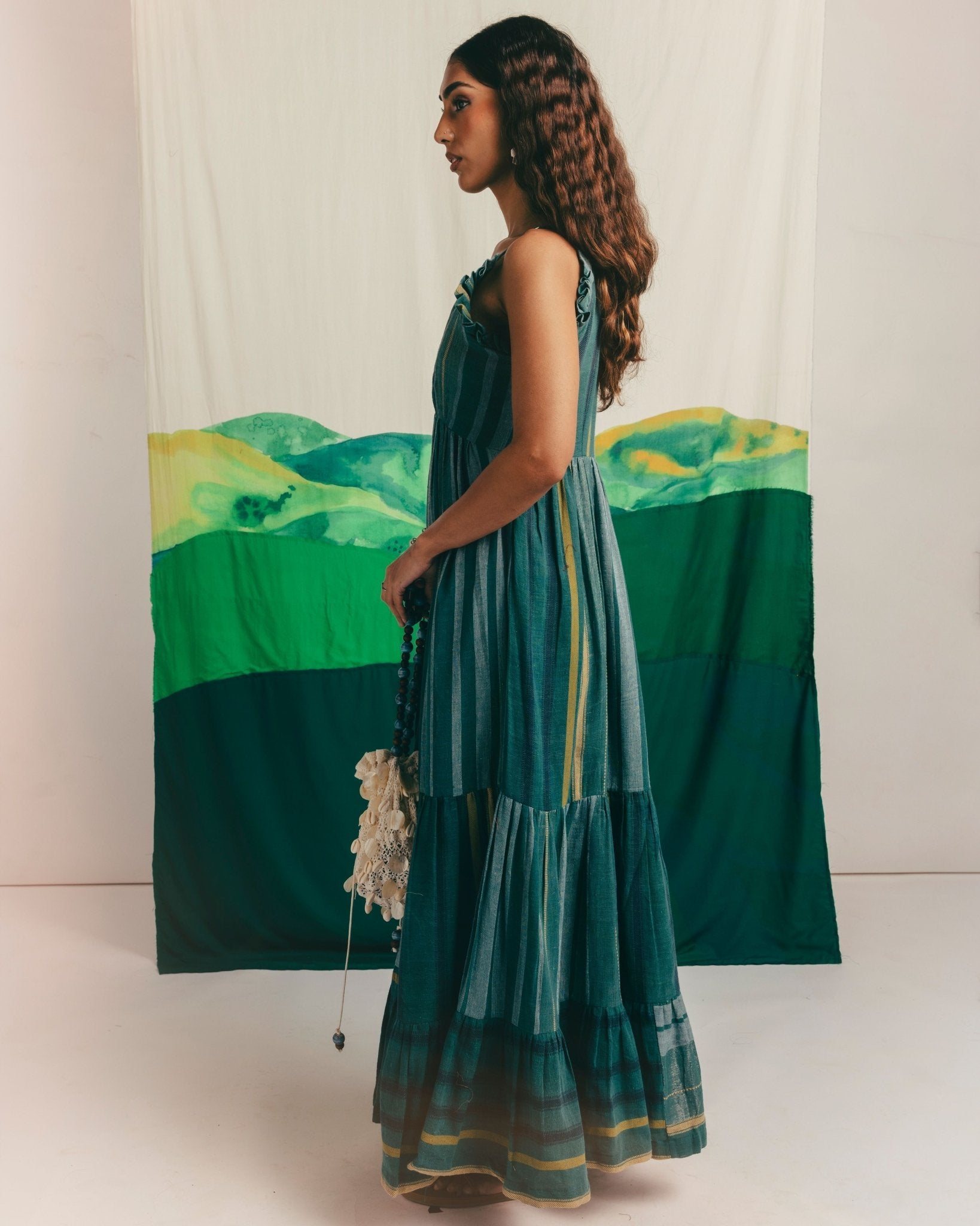 Leher Dress - Teal Green - CiceroniDressesRAFU'D