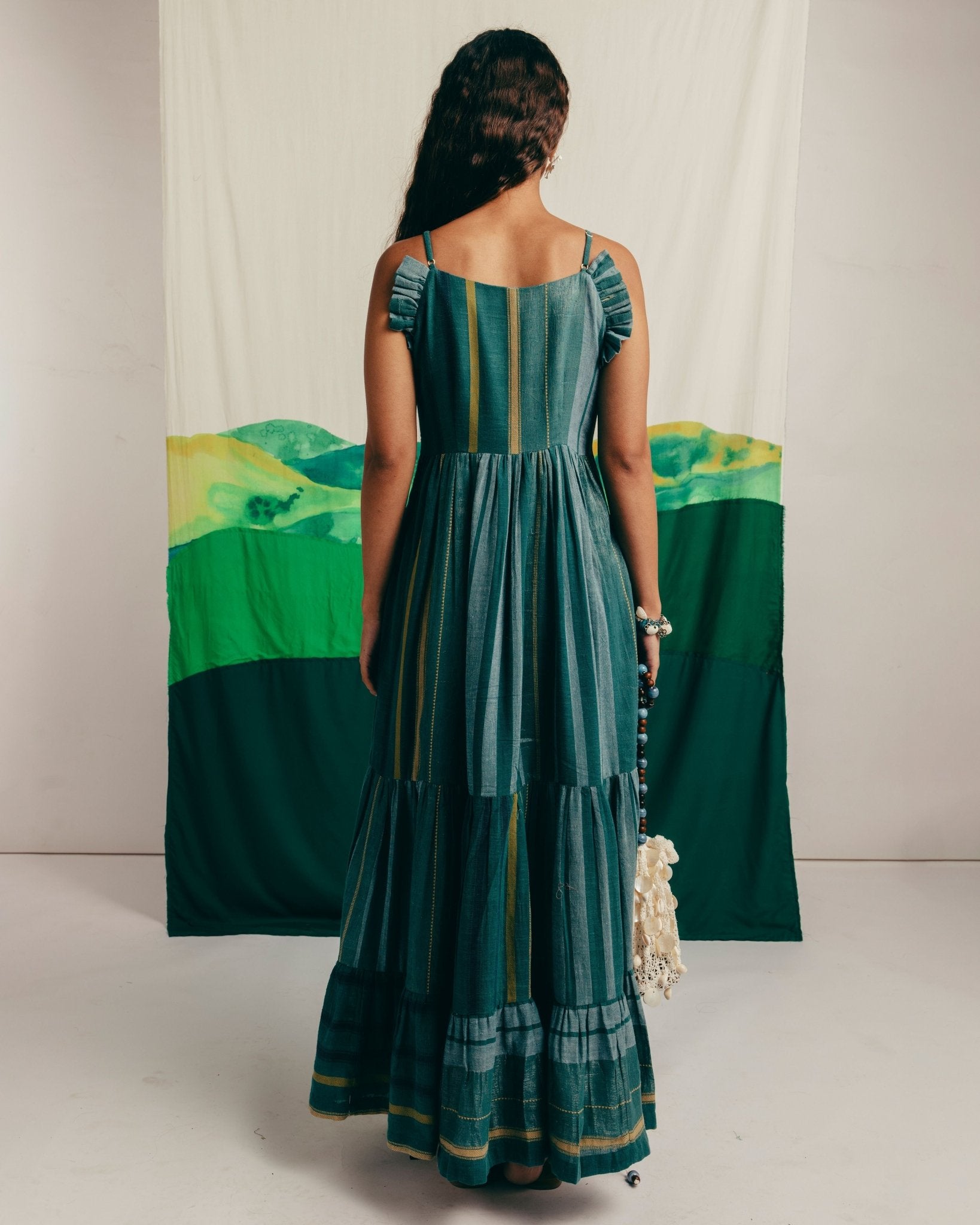 Leher Dress - Teal Green - CiceroniDressesRAFU'D