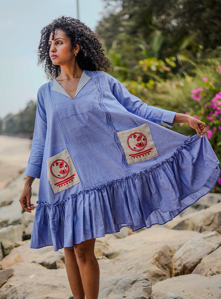 Leher Dress - CiceroniDressesPrathaa