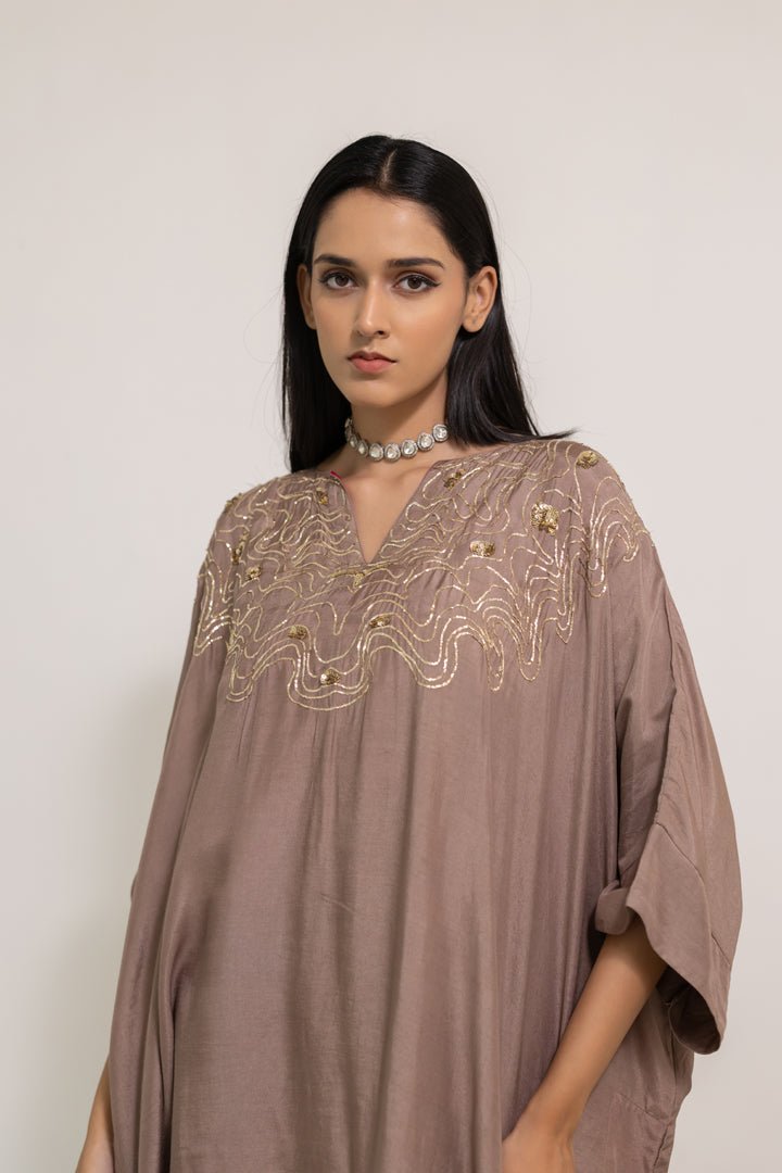 Leher Kaftan Co - ord Set - CiceroniKurta Set, Festive WearSilai Studio